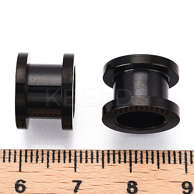 Ion Plating(IP) 316 Surgical Stainless Steel Grooved Beads STAS-N103-08A-EB-1