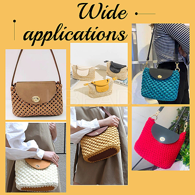 Imitation Leather Crossbody Shoulder Bag Making Kits DIY-WH0304-252-1