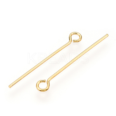 Brass Eye Pin KK-G331-09-0.7x25-1