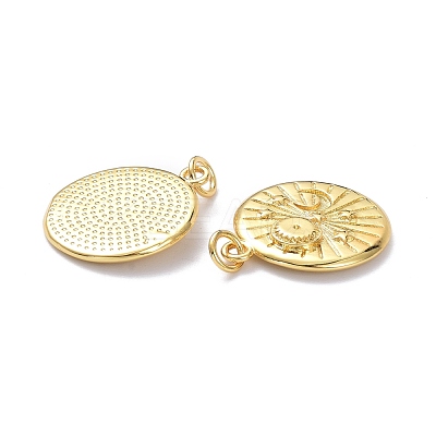 Brass Pendants KK-L206-018G-1