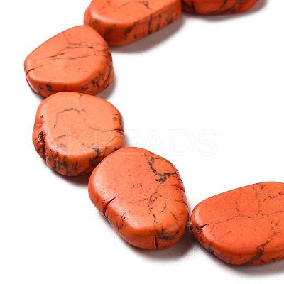 Synthetic Turquoise Dyed Beads Strands G-E594-25D-1