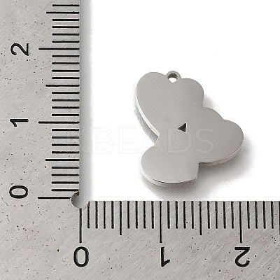 304 Stainless Steel Manual Polishing Charms STAS-M059-06P-01-1