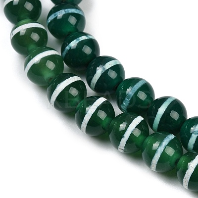 Tibetan Style dZi Beads Strands G-P584-A01-01A-1