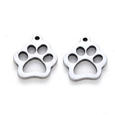 Tarnish Resistant 304 Stainless Steel Charms X-STAS-N092-16-1