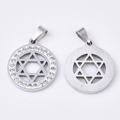 201 Stainless Steel Pendants LS-STAS-N089-29P-1