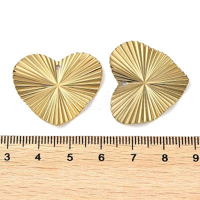 304 Stainless Steel Pendants X-STAS-Q308-02G-1