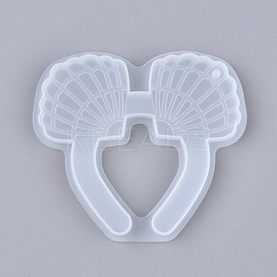 Scallop Shape Pendant Silicone Molds DIY-I036-21-1