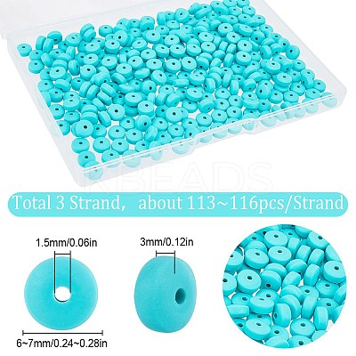 3 Strands Handmade Polymer Clay Beads Strands CLAY-SC0001-67C-1