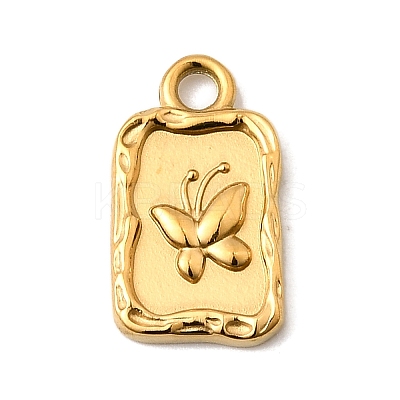 304 Stainless Steel Charms STAS-B094-21G-1