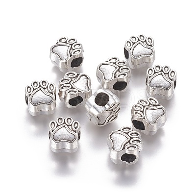 Tibetan Style European Beads X-MPDL-6160-AS-RS-1