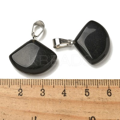 Natural & Synthetic Mixed Gemstone Pendants G-Z067-05P-01-1