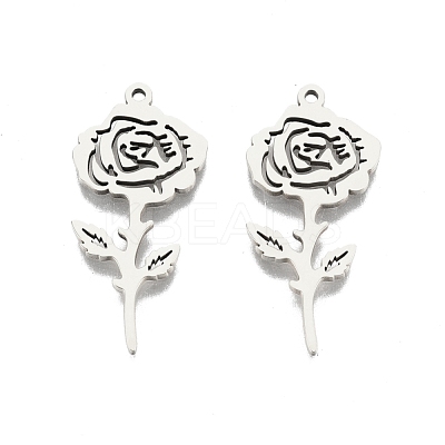 Non-Tarnish 201 Stainless Steel Pendants STAS-N098-110P-1