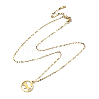 304 Stainless Steel Pendaant Necklaces LS-NJEW-D047-01G-1