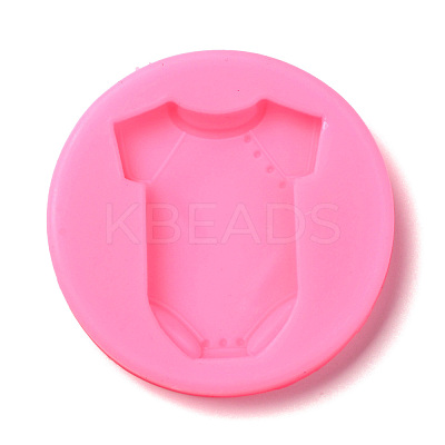 DIY Baby Clothes Patterns Food Grade Silicone Fondant Molds DIY-F072-25-1