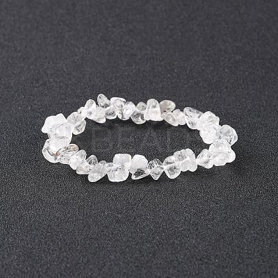 Crystal Chips Stretch Bracelets BJEW-JB01308-07-1