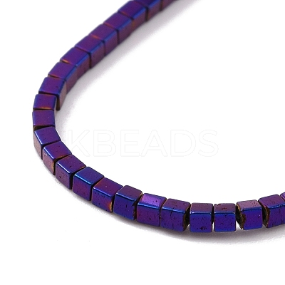 Electroplated Non-magnetic Synthetic Hematite Beads Strands G-G862-03D-1