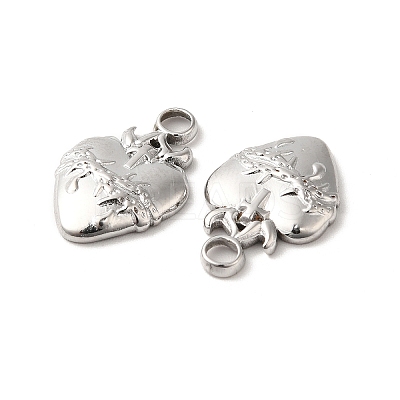 Non-Tarnish 304 Stainless Steel Pendant STAS-H212-36P-1