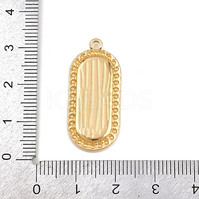 Printed 304 Stainless Steel Pendants STAS-C146-08G-03-1