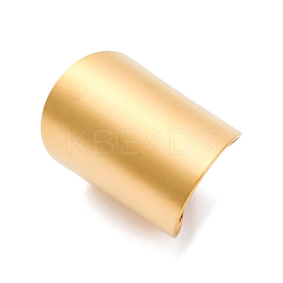 304 Stainless Steel Cuff Rings for Women LS-RJEW-F175-02G-01-1