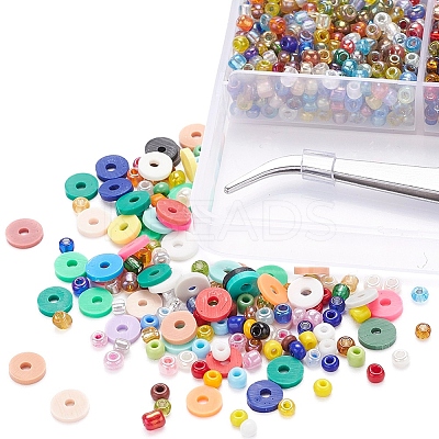 DIY Beads Jewelry Making Kit DIY-YW0004-48-1