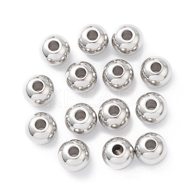 Tarnish Resistant 304 Stainless Steel Spacer Beads STAS-T021-8-1