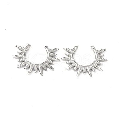 Non-Tarnish 304 Stainless Steel Connector Charms STAS-G301-01P-1