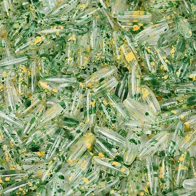 Picasso Transparent Glass Seed Beads SEED-N012-11H-1