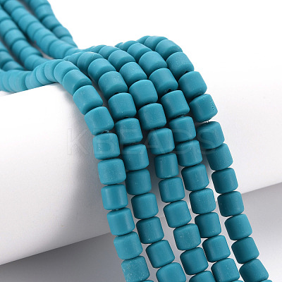 Polymer Clay Bead Strands CLAY-T001-C42-1