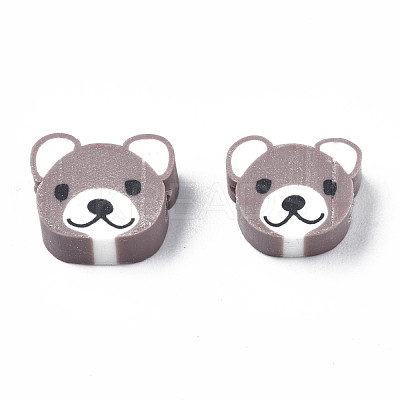 Handmade Polymer Clay Beads CLAY-S096-004-1