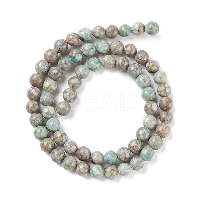 Natural Maifanite/Maifan Stone Beads Strands G-P451-01B-D-1