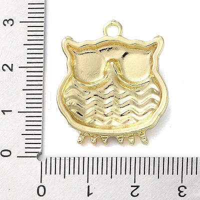 Glitter Zinc Alloy Enamel Pendants ENAM-Z011-03G-1