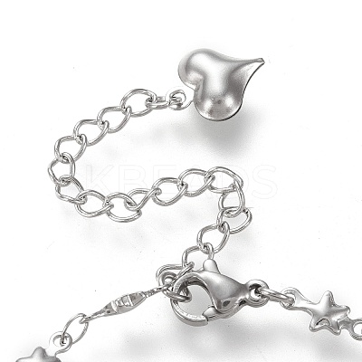 Tarnish Resistant 304 Stainless Steel Bracelet Making STAS-L248-008P-B-1