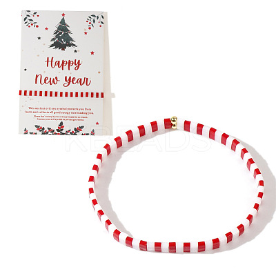 Christmas Acrylic Beads Stretch Bracelets for Women GG0604-7-1