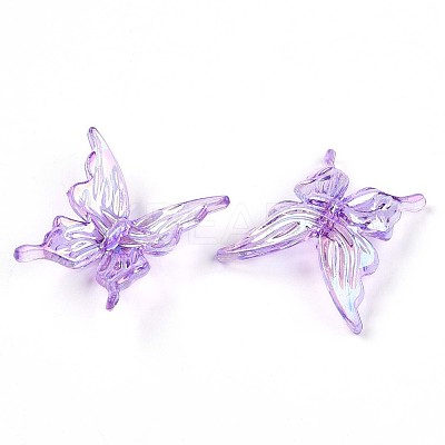 Transparent Acrylic Beads OACR-N137-74G-1