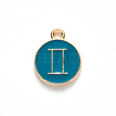 Alloy Enamel Pendants LS-X-ENAM-S124-01B-05I-1