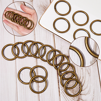 40Pcs Iron Quick Link Connectors FIND-SP0002-81C-AB-1