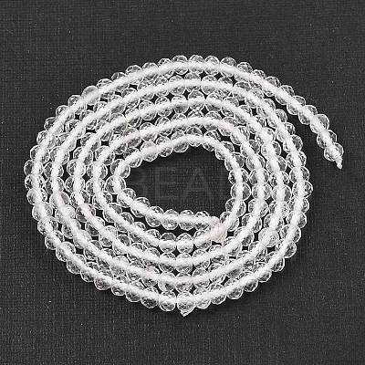 Natural Quartz Crystal Beads Strands G-K376-B02-01-1