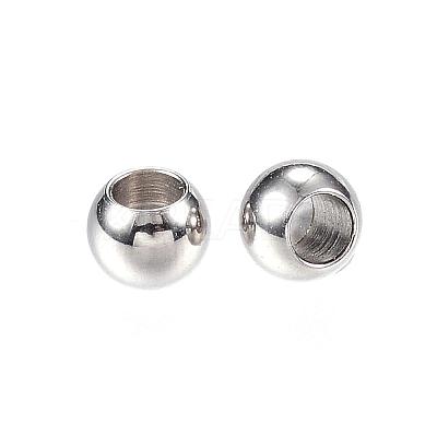 Tarnish Resistant 304 Stainless Steel Beads STAS-D448-070P-1