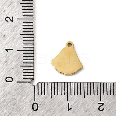 304 Stainless Steel Enamel Charms STAS-I335-09G-1