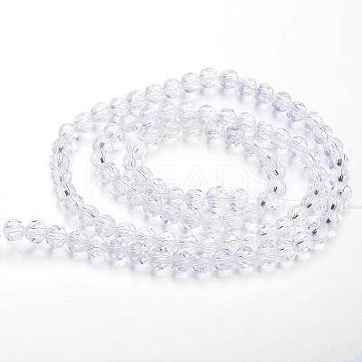 Transparent Glass Bead Strands LS-GLAA-G013-10mm-72-1