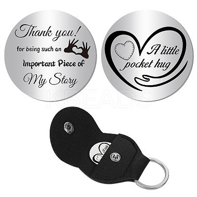 2Pcs 2 Style PU Leather Guitar Clip AJEW-CN0001-21K-1
