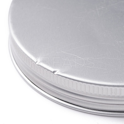 (Defective Closeout Sale Border damaged)Aluminum Screw Cream Jar CON-XCP0001-71-1