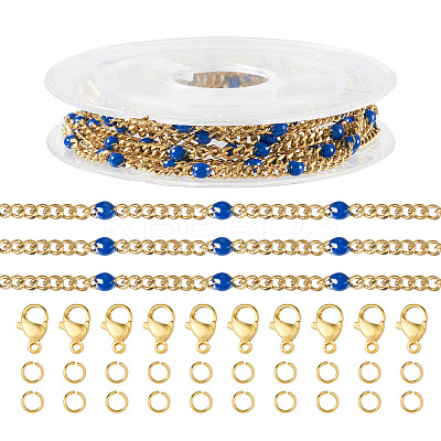 DIY Chain Bracelet Necklace Making Kit DIY-TA0006-12C-1