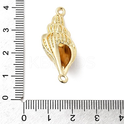 Sea Animals Brass Connector Charms KK-Z137-20G-01-1