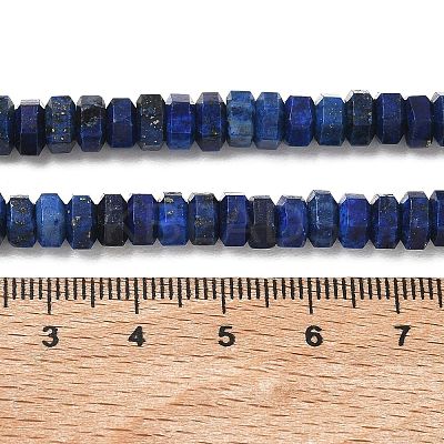 Dyed Natural Lapis Lazuli Beads Strands G-G317-A24-3x6mm-1