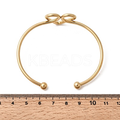 304 Stainless Steel Cuff Bangles for Women BJEW-Z150-02G-01-1