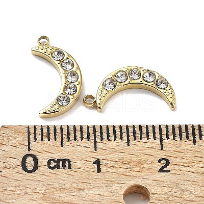 Ion Plating(IP) 304 Stainless Steel Charms STAS-Q254-05G-1
