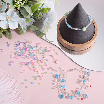 156G 12 Style 8/0 Glass Seed Beads SEED-SC0001-35A-1