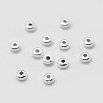 925 Sterling Silver Spacer Beads X-STER-K171-38S-01-1