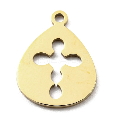 Ion Plating(IP) 316L Surgical Stainless Steel Pendants STAS-M317-27G-1